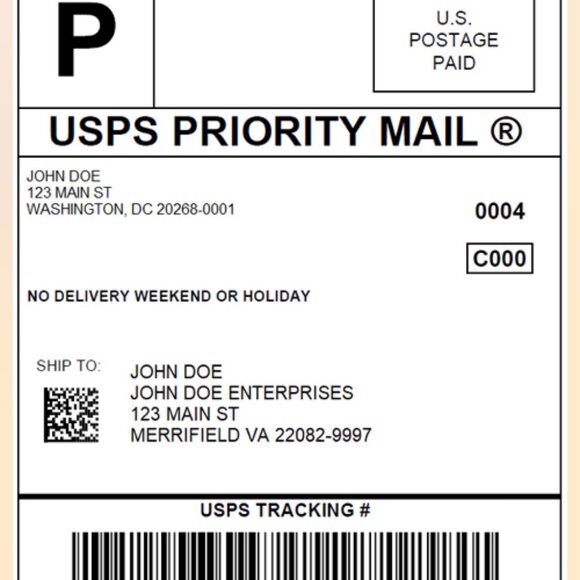 IN SHOW EXTRA LABEL PURCHASE IF OVER 5LBS - Picture 1 of 1